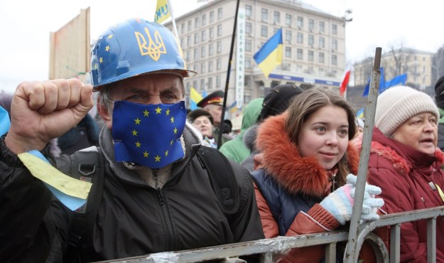 Protesty na Ukrainie trwają od listopada /IGOR KOVALENKO /PAP/EPA