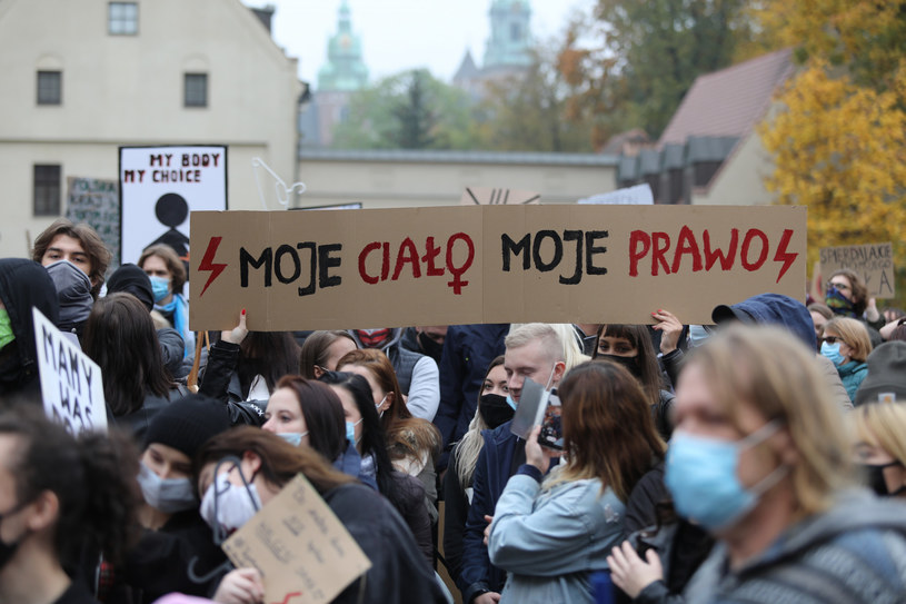 Protesty po wyroku TK w sprawie aborcji, zdjęcie ilustracyjne /Jan Graczyński /East News