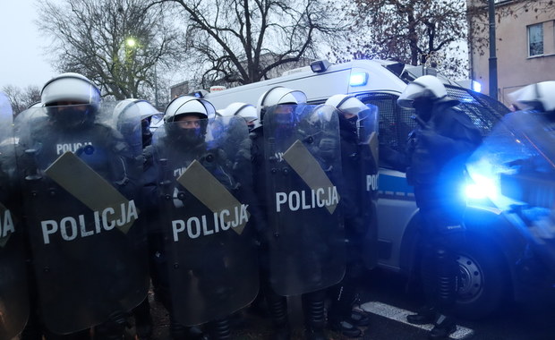 Protesty po wyroku TK ws. aborcji. Wiceminister: Policjanci nie przekroczyli uprawnień