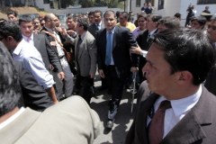 Protesty policji i wojska w Ekwadorze