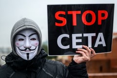 Protesty przeciw CETA w Warszawie. "Polacy przeciw globalizacji"