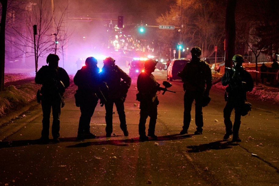 Protesty przeciwko ICE w Minneapolis. /CHRISTIAN ZANDER /East News