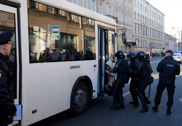 Protesty przeciwko mobilizacji w Rosji /ANATOLY MALTSEV  /PAP/EPA
