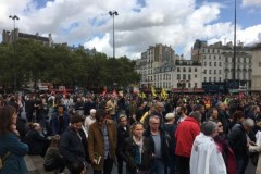 Protesty przeciwko polityce Emmanuela Macrona