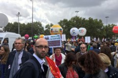 Protesty przeciwko polityce Emmanuela Macrona