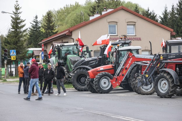 Protesty rolników /PAP