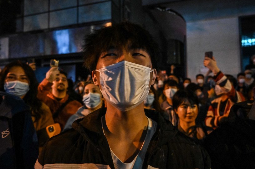Protesty w Chinach kluczowe dla wielu rynków. AFP-PHOTO 1 HTH CHN AFP/AFP HECTOR RETA /AFP