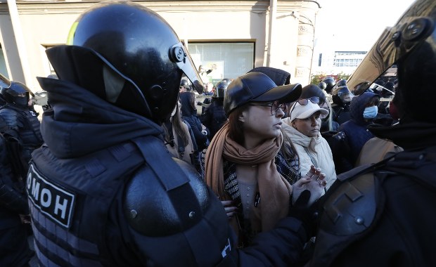 Protesty w Dagestanie przeciwko putinowskiej mobilizacji