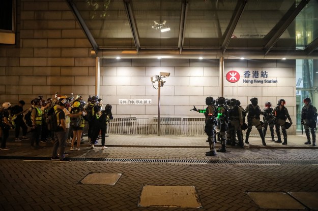 Protesty w Hongkongu /VIVEK PRAKASH /PAP/EPA