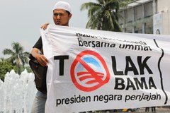 Protesty w Indonezji przeciw wizycie Obamy