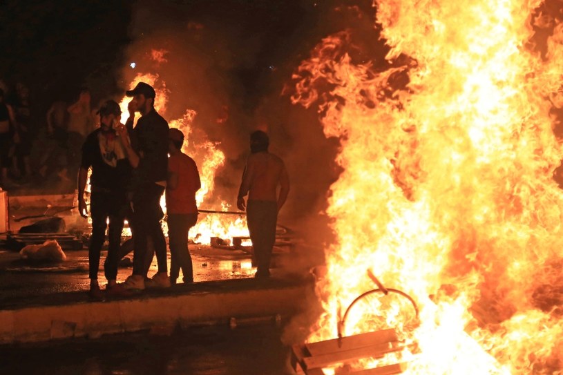Protesty w Iraku /AFP
