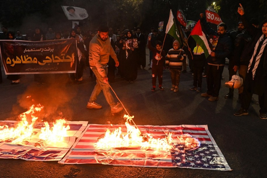 Protesty w Iranie, 11 stycznia 2026 /ARIF ALI/AFP/East News /East News