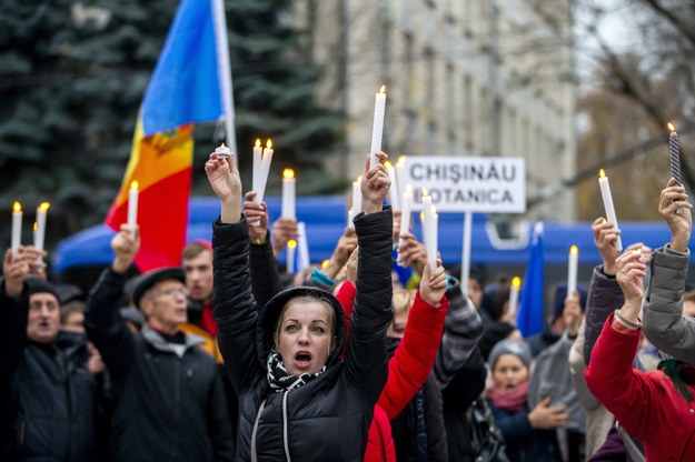 Protesty w Kiszyniowie /DUMITRU DORU /PAP/EPA