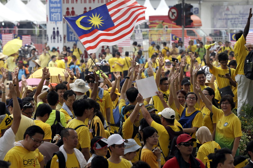 Protesty w Malezji /EPA /PAP