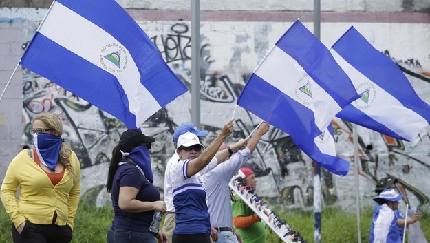 Protesty w Nikaragui /RODRIGO SURA /PAP/EPA