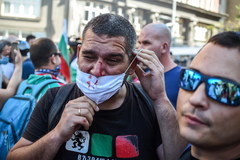 Protesty w Sofii: ponad 40 zatrzymanych, 16 osób w szpitalu po użyciu gazu