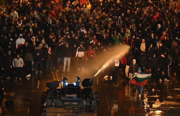 Protesty w Sofii /VASSIL DONEV /PAP/EPA