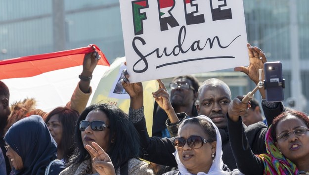 Protesty w Sudanie /MARTIAL TREZZINI /PAP/EPA