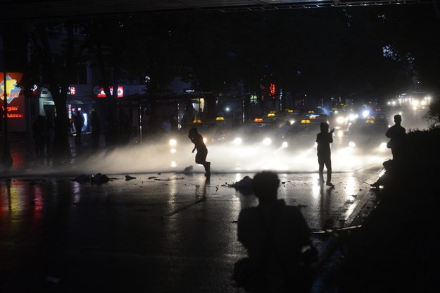 Protesty w Turcji trwają od ubiegłego piątku /ANADOLU AGENCY /PAP/EPA