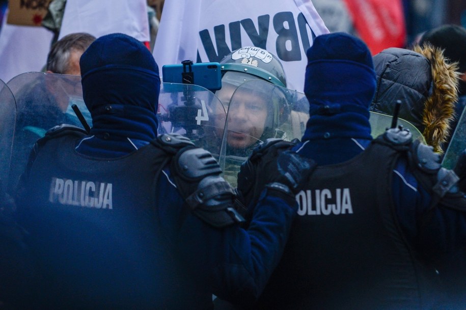 Protesty w Warszawie /	AA/ABACA /PAP/Abaca