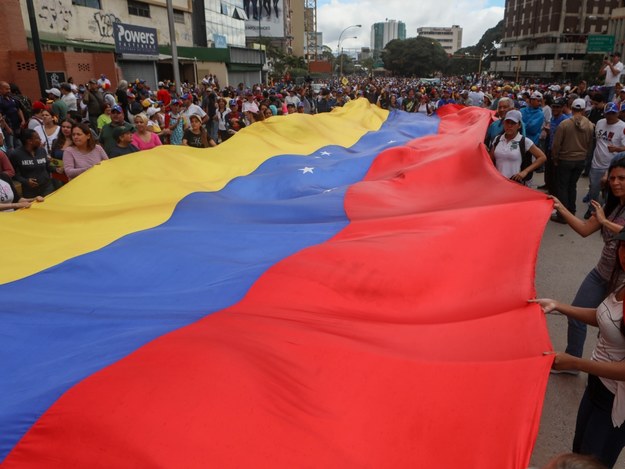 Protesty w Wenezueli /CRISTIAN HERNANDEZ /PAP/EPA