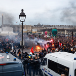 Protesty we Francji. Tysiące demonstrantów na ulicach Paryża