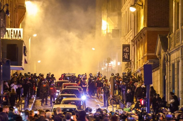 Protesty we Francji /MOHAMMED BADRA /PAP/EPA