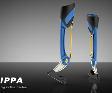 Proteza nogi inspirowana racicami kozic idealna do wspinaczki