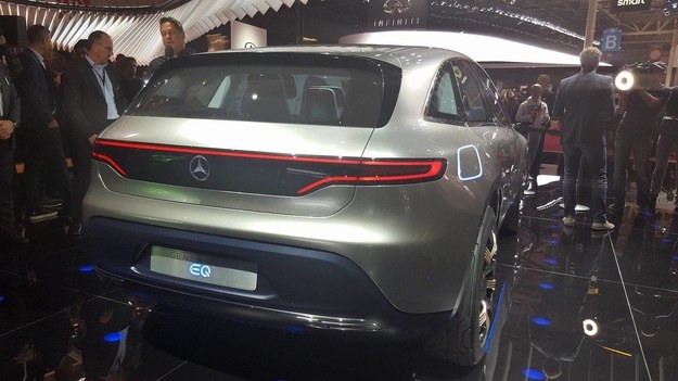 Prototyp elektrycznego Mercedesa /INTERIA.PL