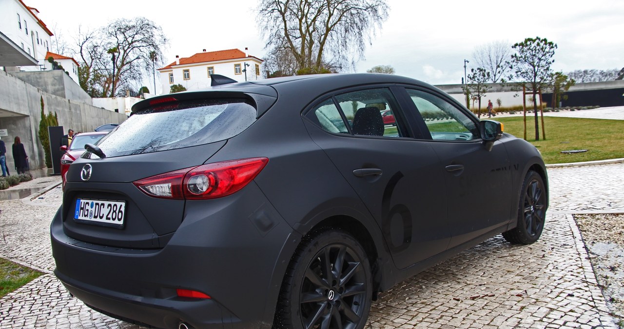 Prototypowa Mazda 3 Skyactiv-X /INTERIA.PL