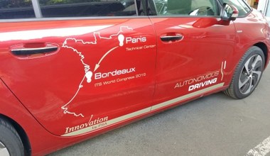 Prototypowy Citroen przejechał samodzielnie 580 km