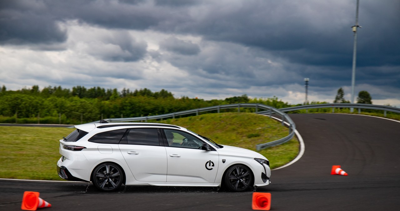 Prowadzenie hybrydowego Peugeota 308 stoi na wysokim poziomie. /Peugeot /materiały prasowe