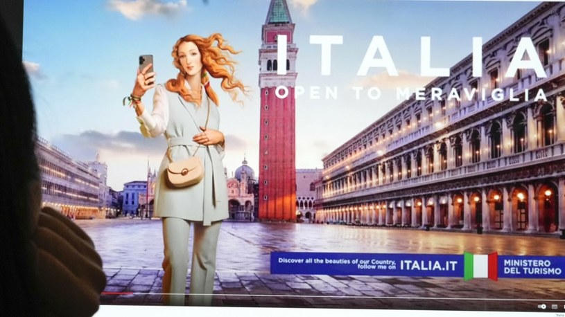 Prowadzona przez Wenus kampania reklamująca Włochy została skrytykowana przez mieszkańców kraju /AP Photo/Gregorio Borgia /East News
