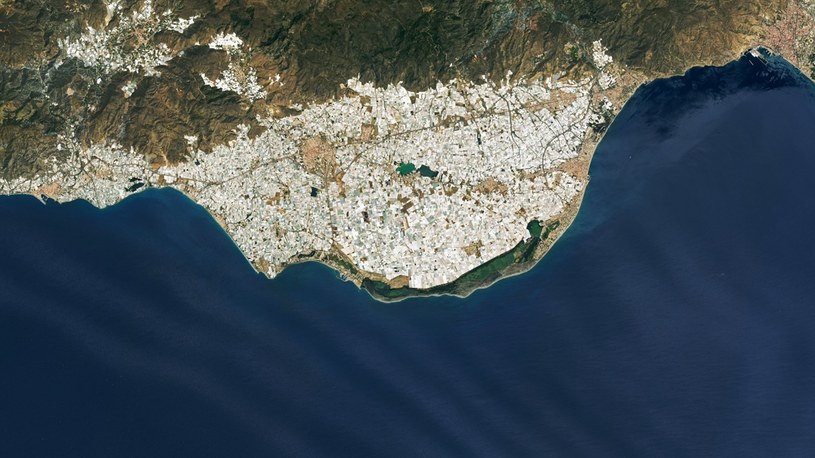 Prowincja almeria. Zdjęcie satelitarne /NASA Earth Observatory /NASA