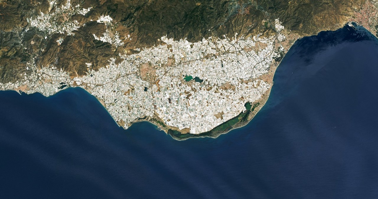 Prowincja almeria. Zdjęcie satelitarne /NASA Earth Observatory /NASA
