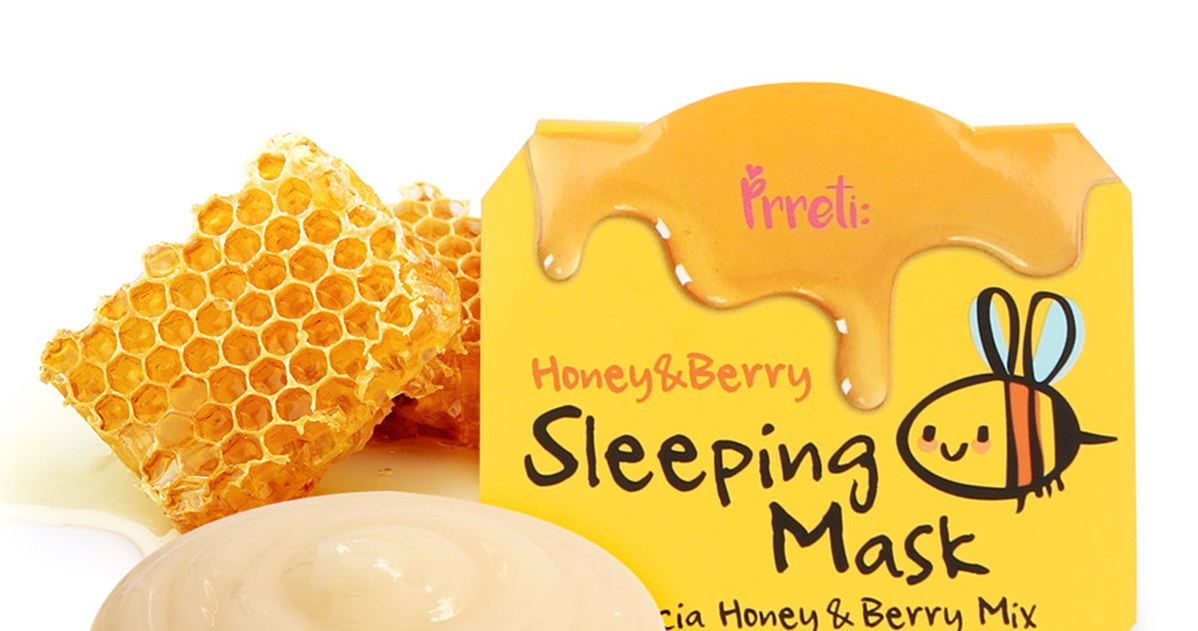 Prreti Honey Berry Sleeping Mask: Maseczka na noc do twarzy /materiały prasowe