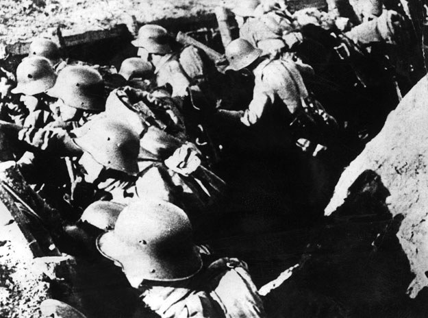 Pruscy żołnierze w czasie I wojny światowej /AFP