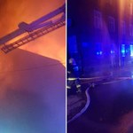 Pruszków: Strażak poszkodowany w pożarze kamienicy. Ewakuowano mieszkańców