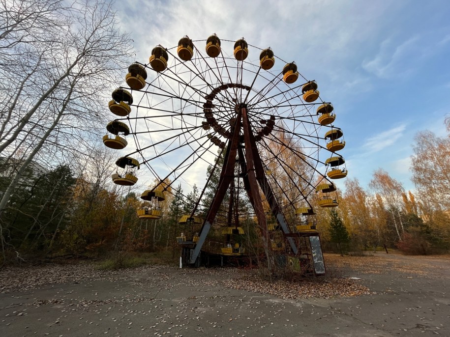 Prypeć - młyńskie koło, fot. Tomasz Róg /