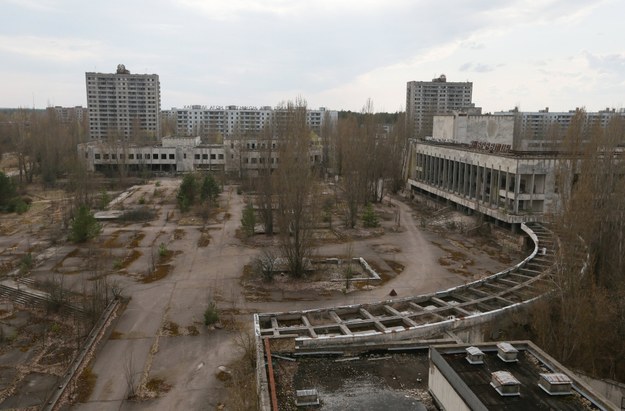 Prypeć, opuszczone miasto w pobliżu elektrowni (zdj. archiwalne) /PAP/EPA