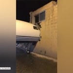 Prywatny odrzutowiec wbił się w budynek lotniska na Malcie