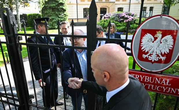 "Prywatny Trybunał". Święczkowski nie wpuścił sędziów KRS do Trybunału Konstytucyjnego