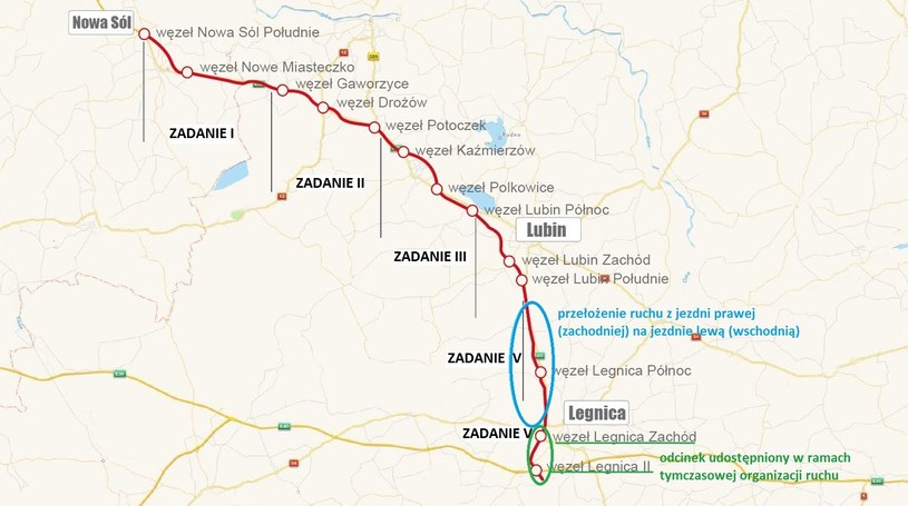 Przebieg nowego odcinka S3 /Informacja prasowa