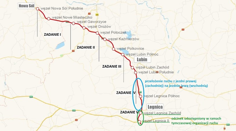 Przebieg nowego odcinka S3 /Informacja prasowa