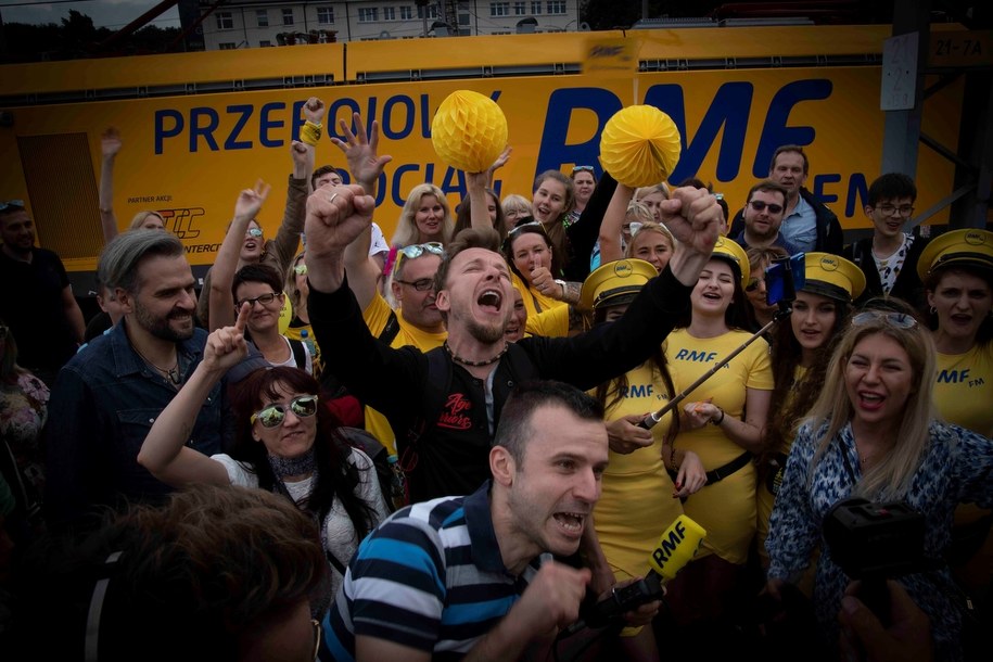 Przebojowy Pociąg RMF FM dojechał do Trójmiasta! /Paweł Gąsior /RMF FM