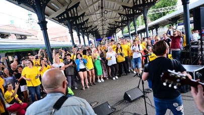 Przebojowy Pociąg RMF FM dotarł do celu. "Podróż zapamiętamy na długo"