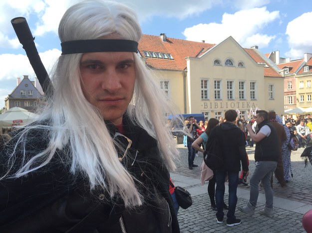 "Przebrałem się za Geralta" /Piotr Bułakowski /RMF FM
