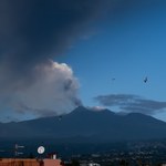 Przebudzenie wulkanu Etna. Wszędzie jest pył, loty odwołane
