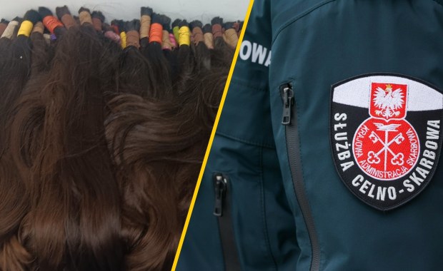 Przechwycono 15 kg ludzkich włosów. Miały trafić do zakładów fryzjerskich