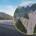 Przecięli góry, by zbudować drogę. Chiny znów zadziwiają świat